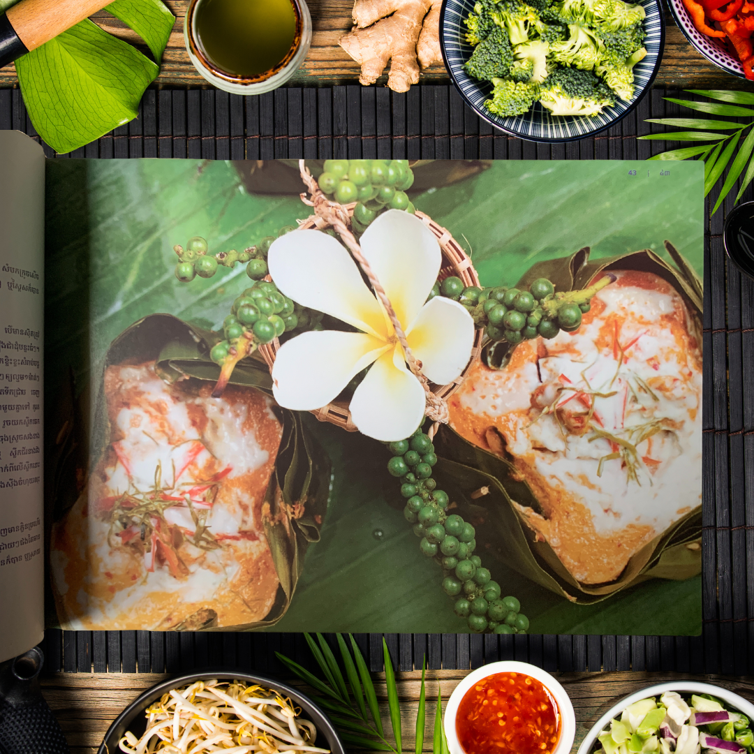 livre de recette The culinary Art of Cambodia cuisine