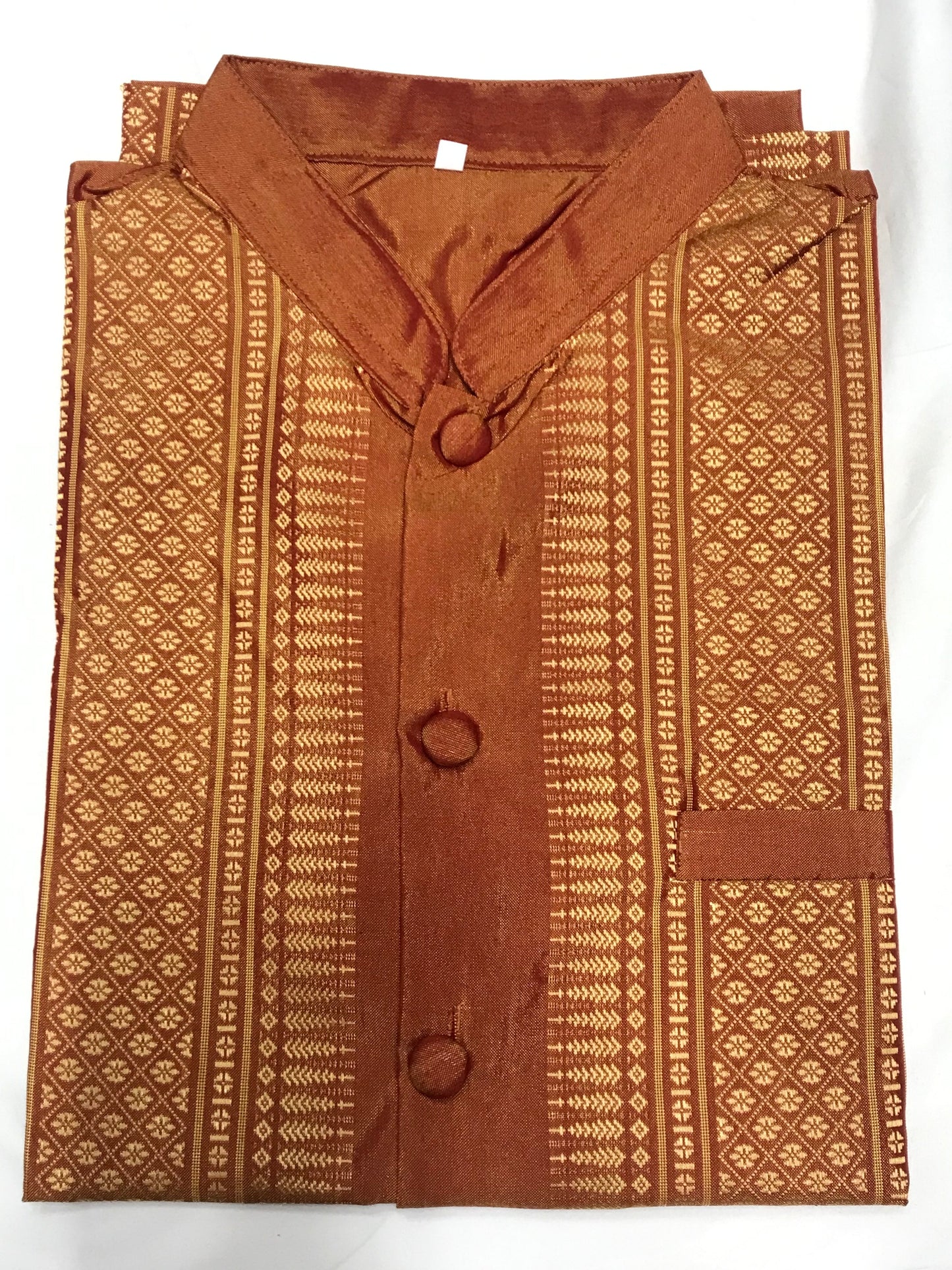 Chemise traditionnelle Khmer pour homme