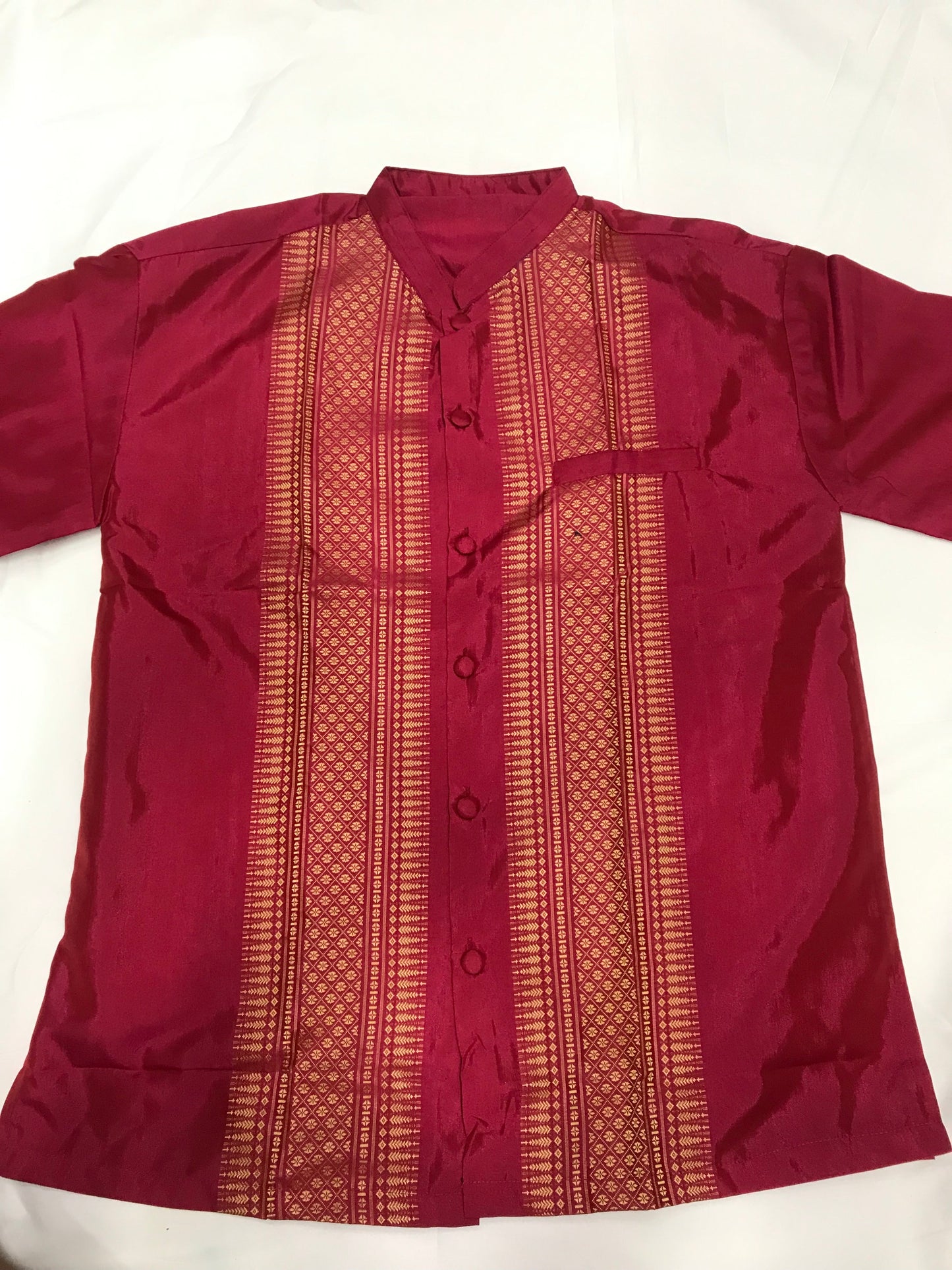 Chemise traditionnelle Khmer pour homme