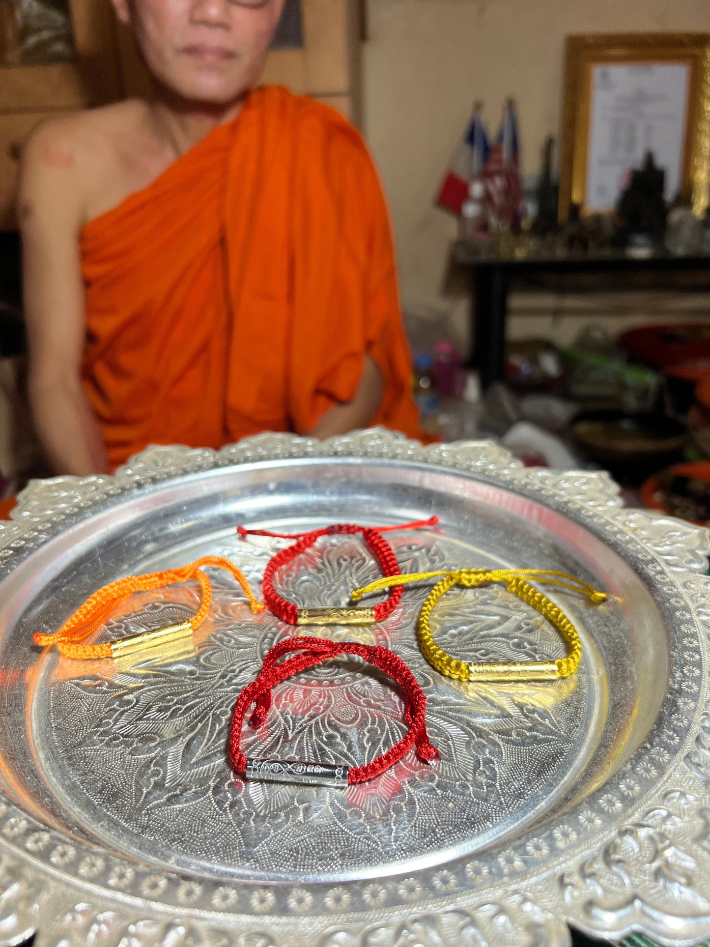 Bracelet Mantra Bouddhiste Khmer