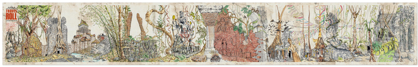 Jungle d’Asie - Asie en dessin (Version Classique - 2021), Travel Roll de Raphaël Seyfried